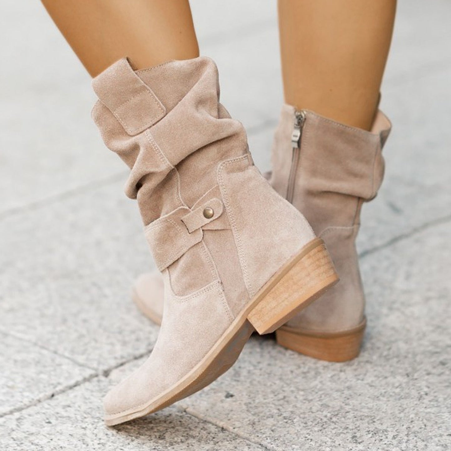 Bottes Courtes Européen Et Américain Style