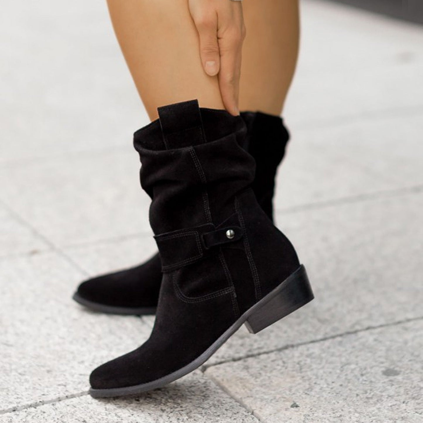 Bottes Courtes Européen Et Américain Style