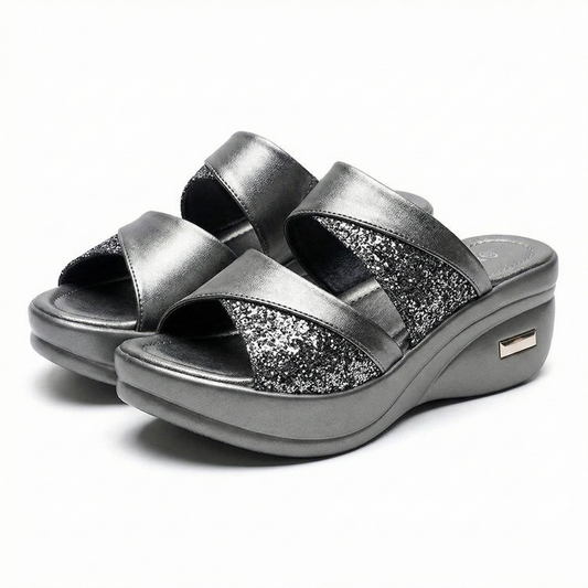 CrystalGlam™ - Escarpins Talons Aiguilles Cristal Femme