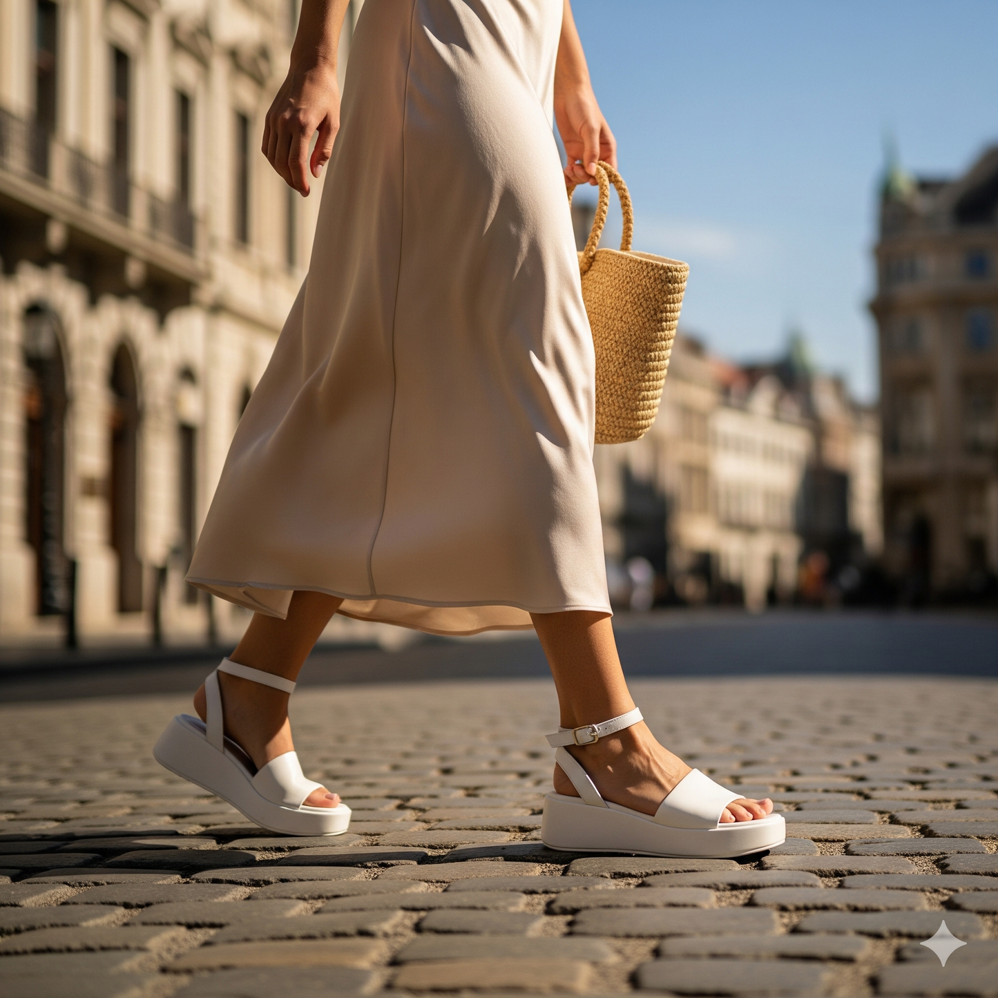 Sandales Compensées Plateforme - Hauteur Ultra-Confortable