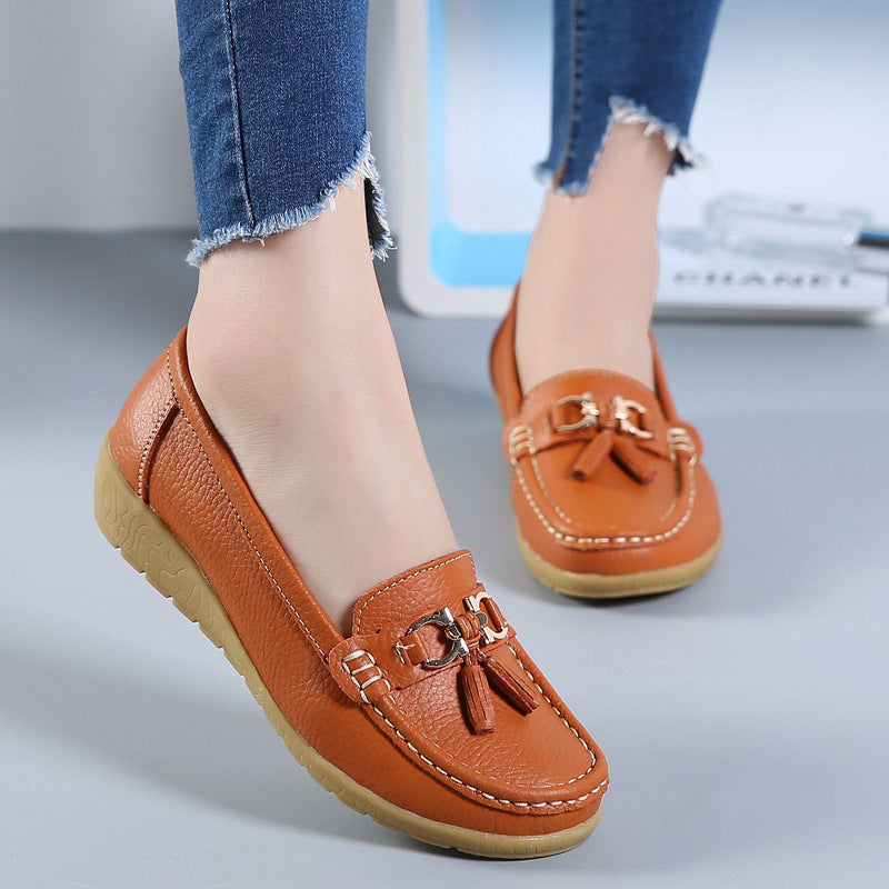 Mocassin Orthopédique en Cuir