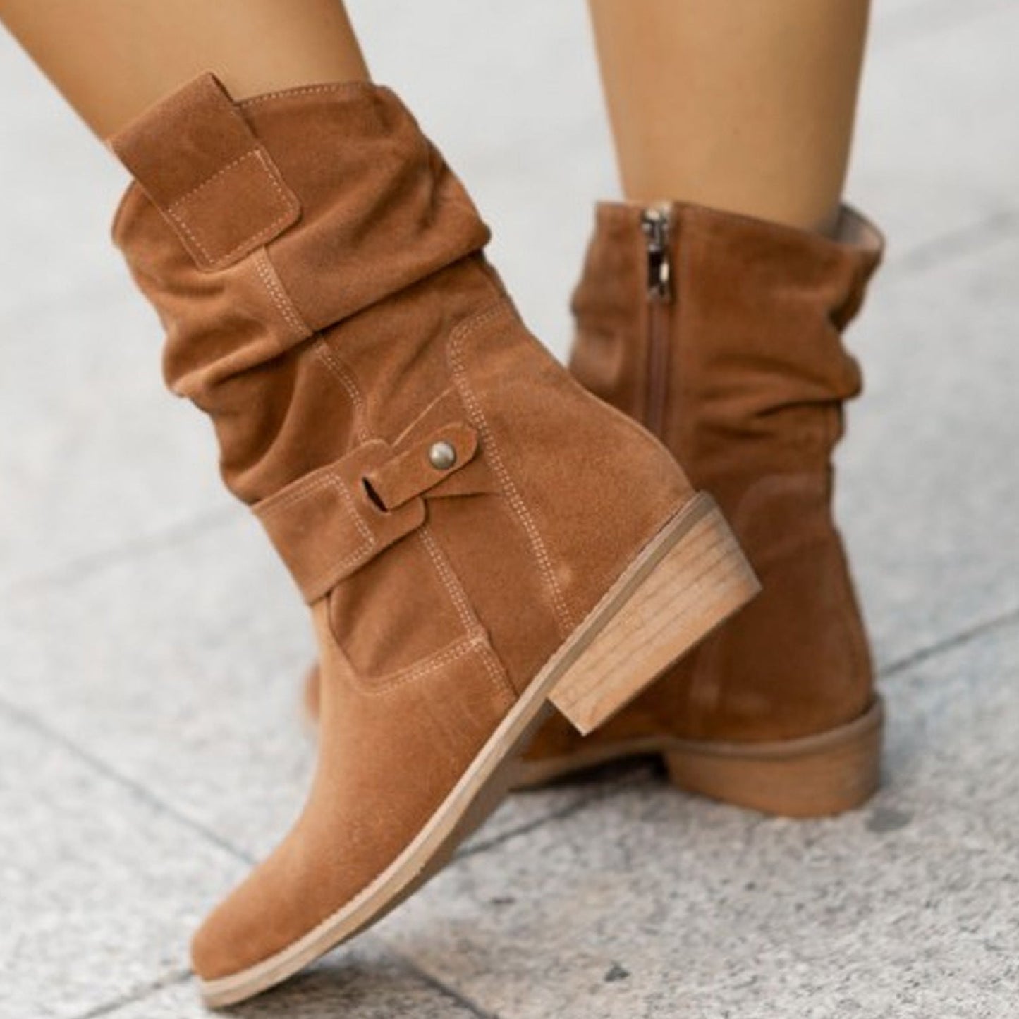 Bottes Courtes Européen Et Américain Style