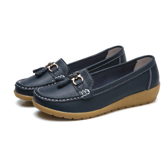 Mocassin Orthopédique en Cuir